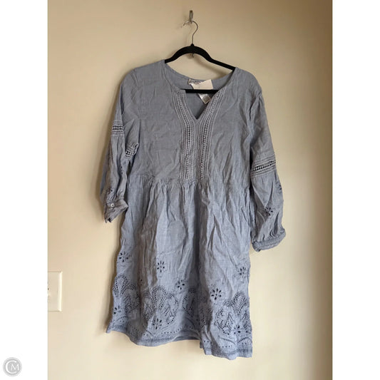 Dress Casual Maxi By Tommy Bahama In Blue, Size: L