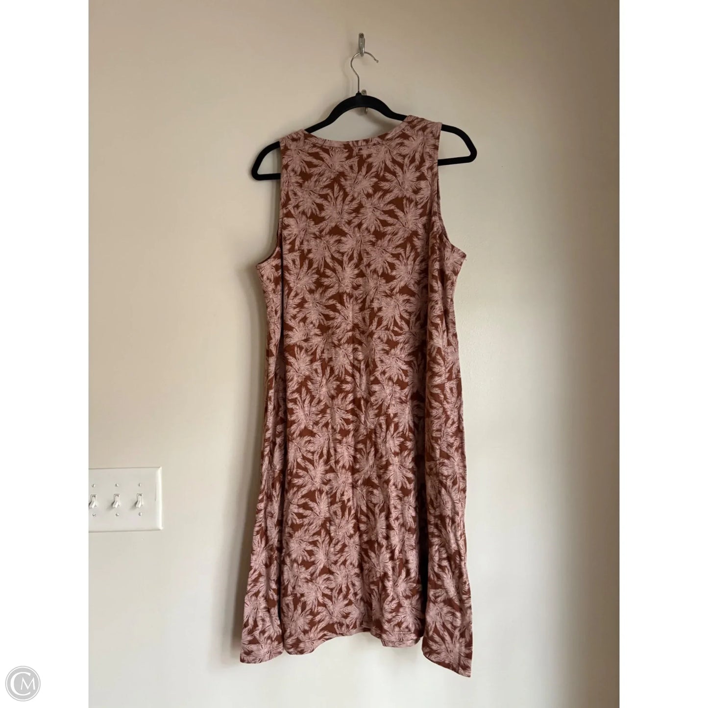Dress Casual Midi By J. Jill In Brown, Size: L