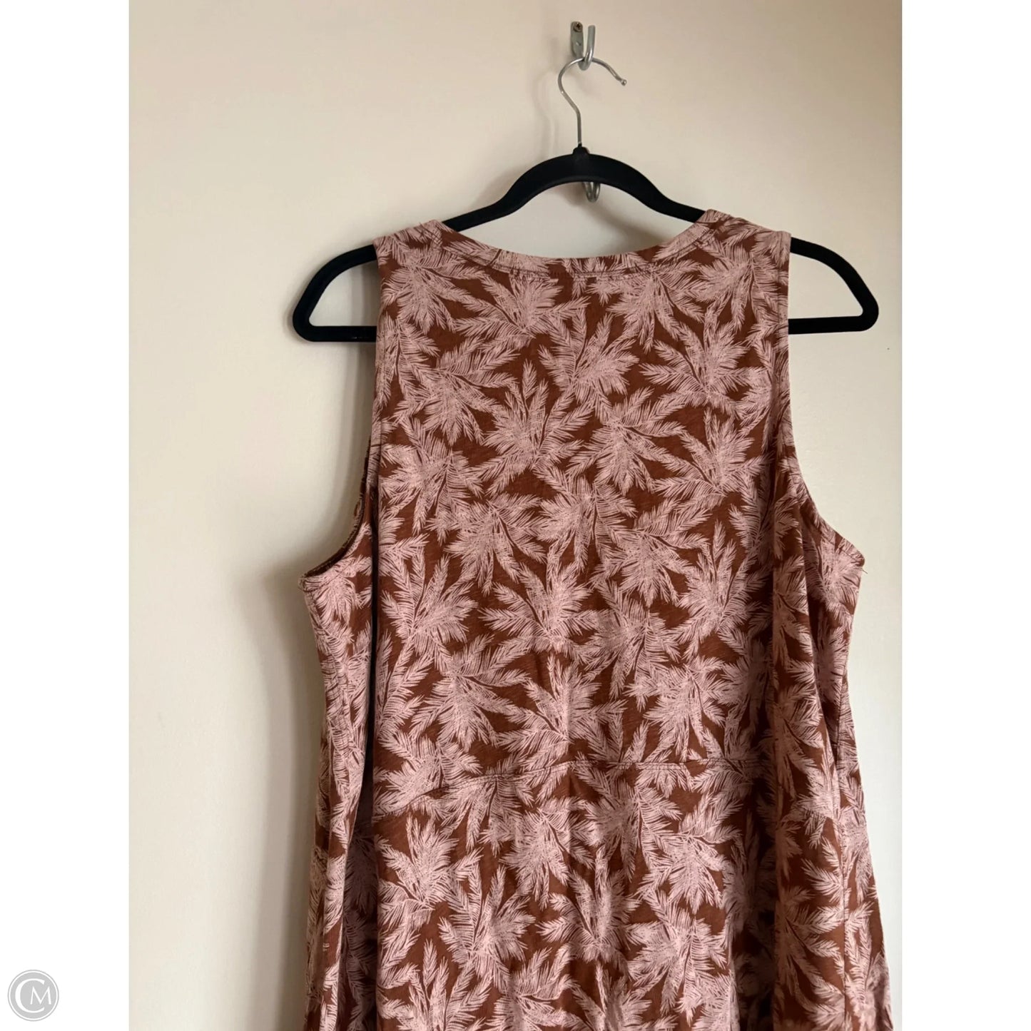 Dress Casual Midi By J. Jill In Brown, Size: L