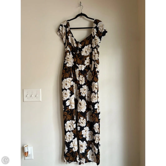 Jumpsuit By Old Navy In Floral Print, Size: 2x