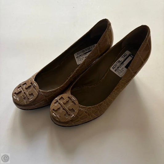 Shoes Designer By Tory Burch In Brown, Size: 9.5