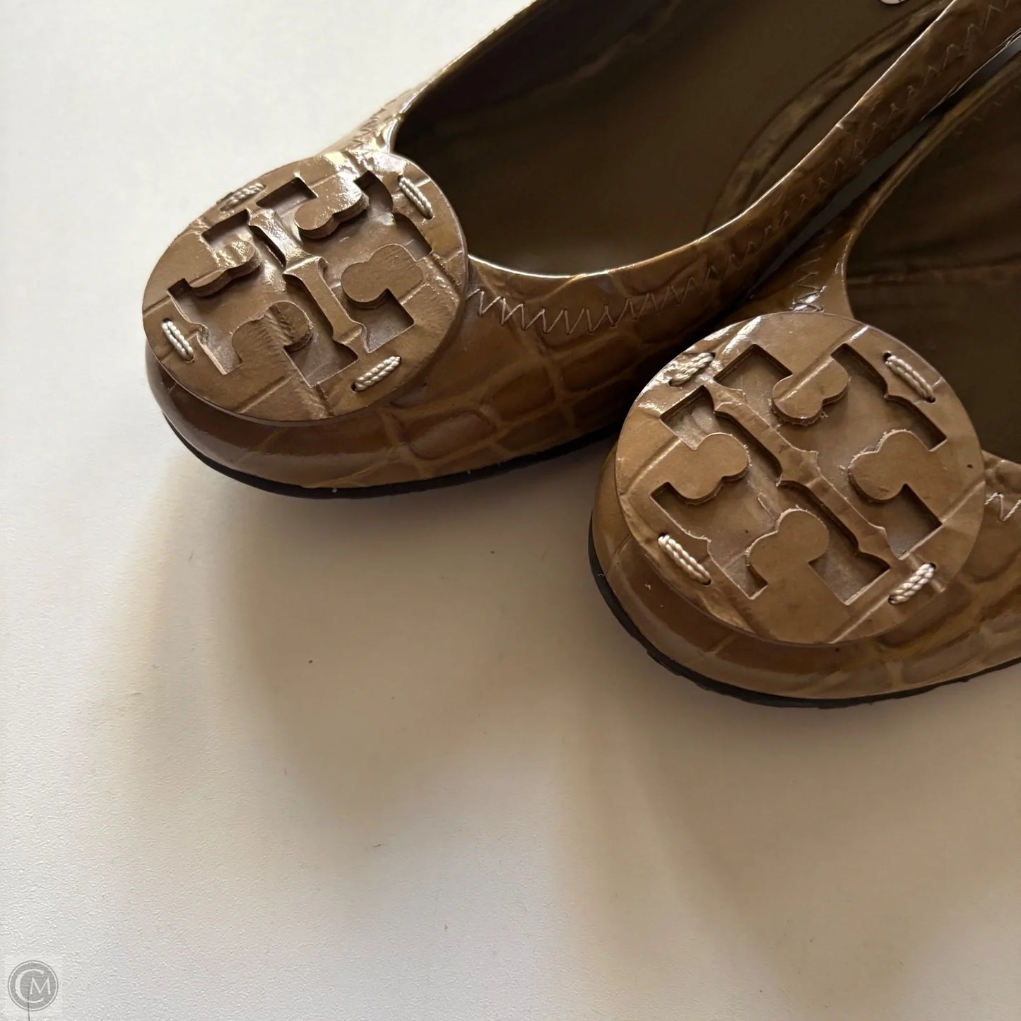 Shoes Designer By Tory Burch In Brown, Size: 9.5