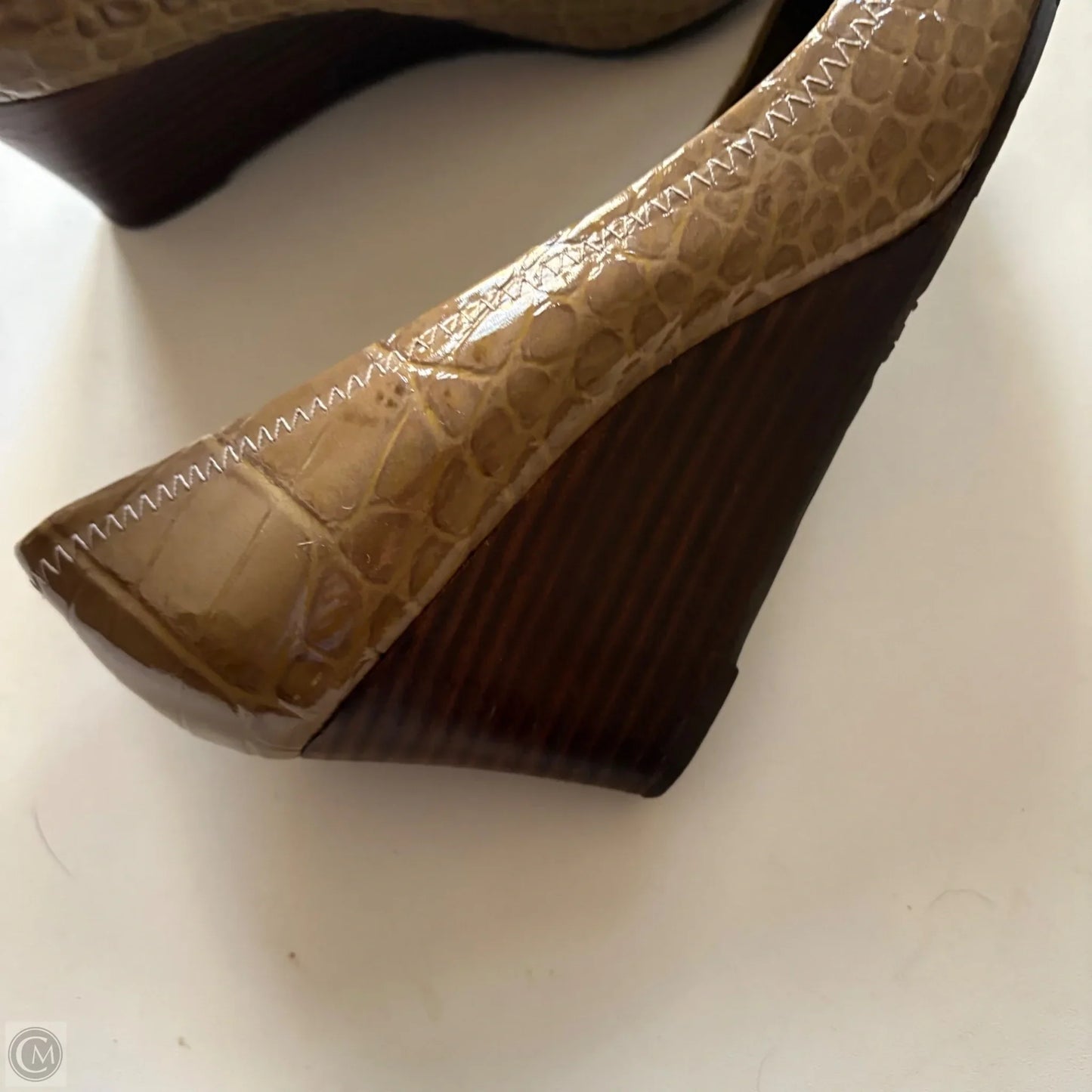 Shoes Designer By Tory Burch In Brown, Size: 9.5