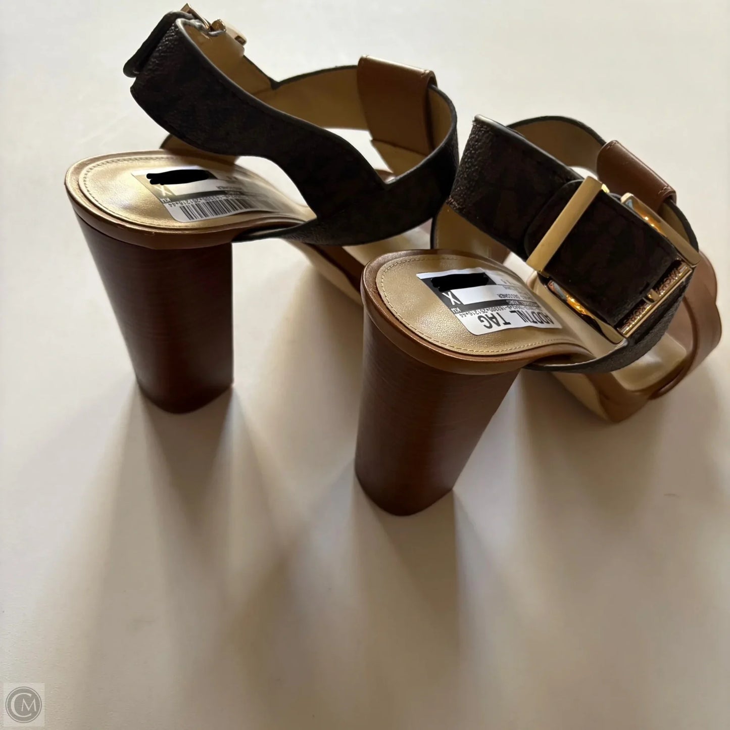 Shoes Designer By Michael Kors In Brown, Size: 8.5