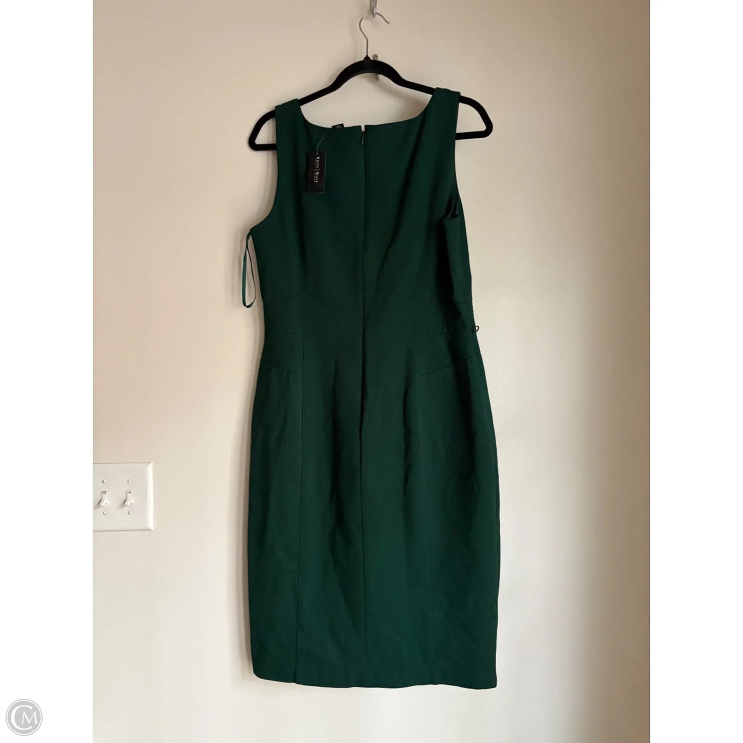 Dress Work By White House Black Market In Green, Size: L