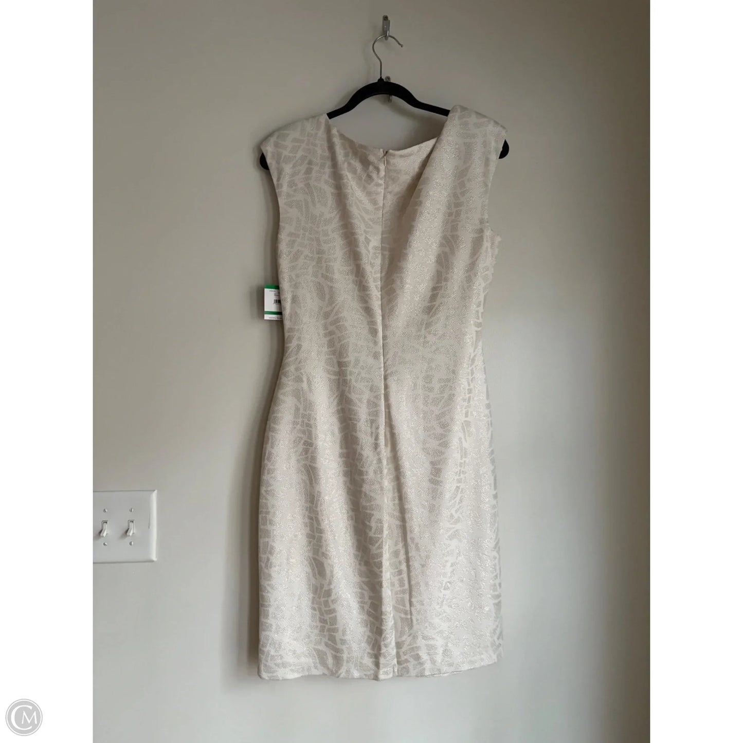 Dress Party Short By Anne Klein In Gold, Size: L