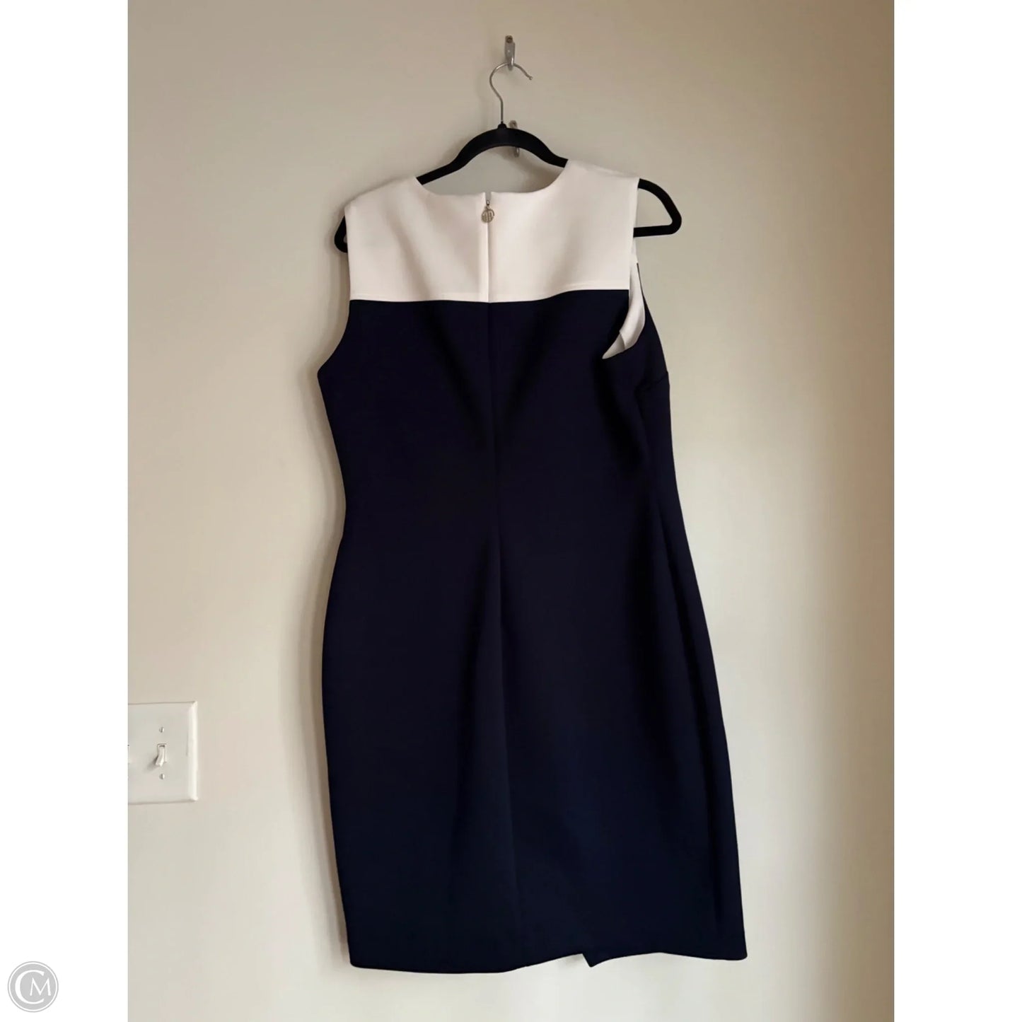 Dress Work By Tommy Hilfiger In Navy, Size: L