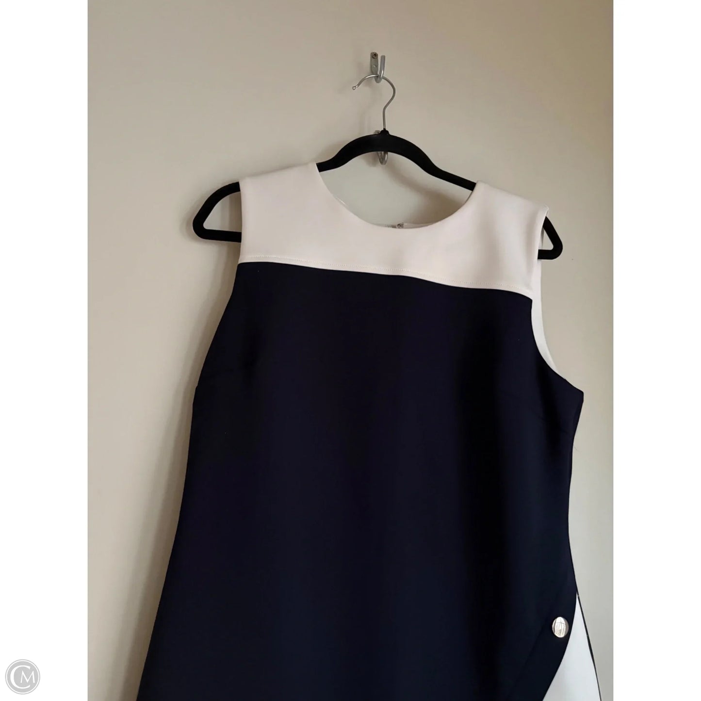 Dress Work By Tommy Hilfiger In Navy, Size: L