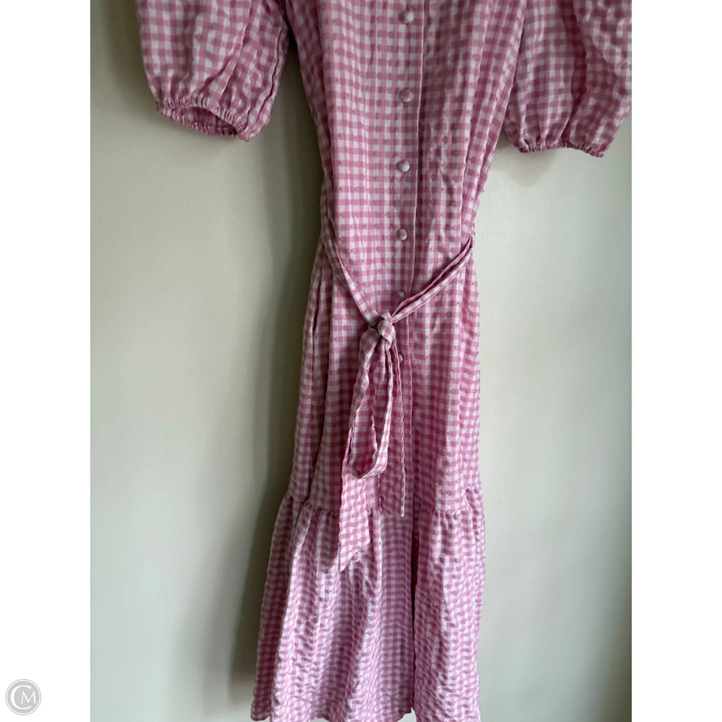 Dress Casual Midi By Taylor In Pink, Size: S