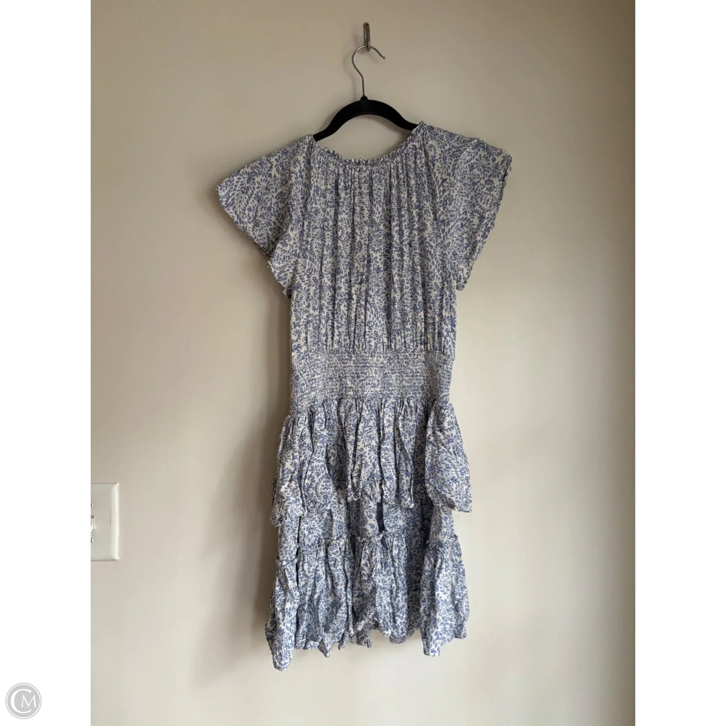 Dress Casual Midi By Patrons Of Peace In Blue, Size: S