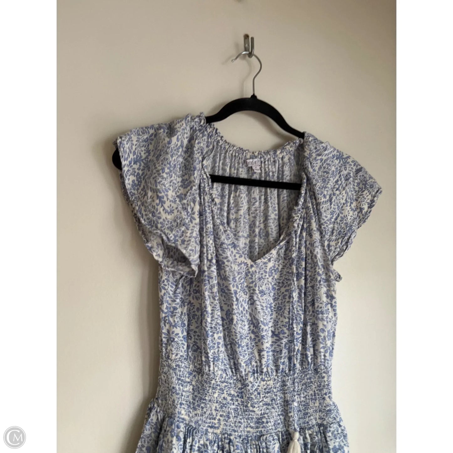 Dress Casual Midi By Patrons Of Peace In Blue, Size: S