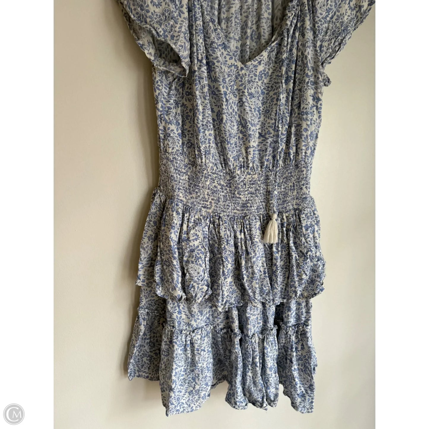 Dress Casual Midi By Patrons Of Peace In Blue, Size: S