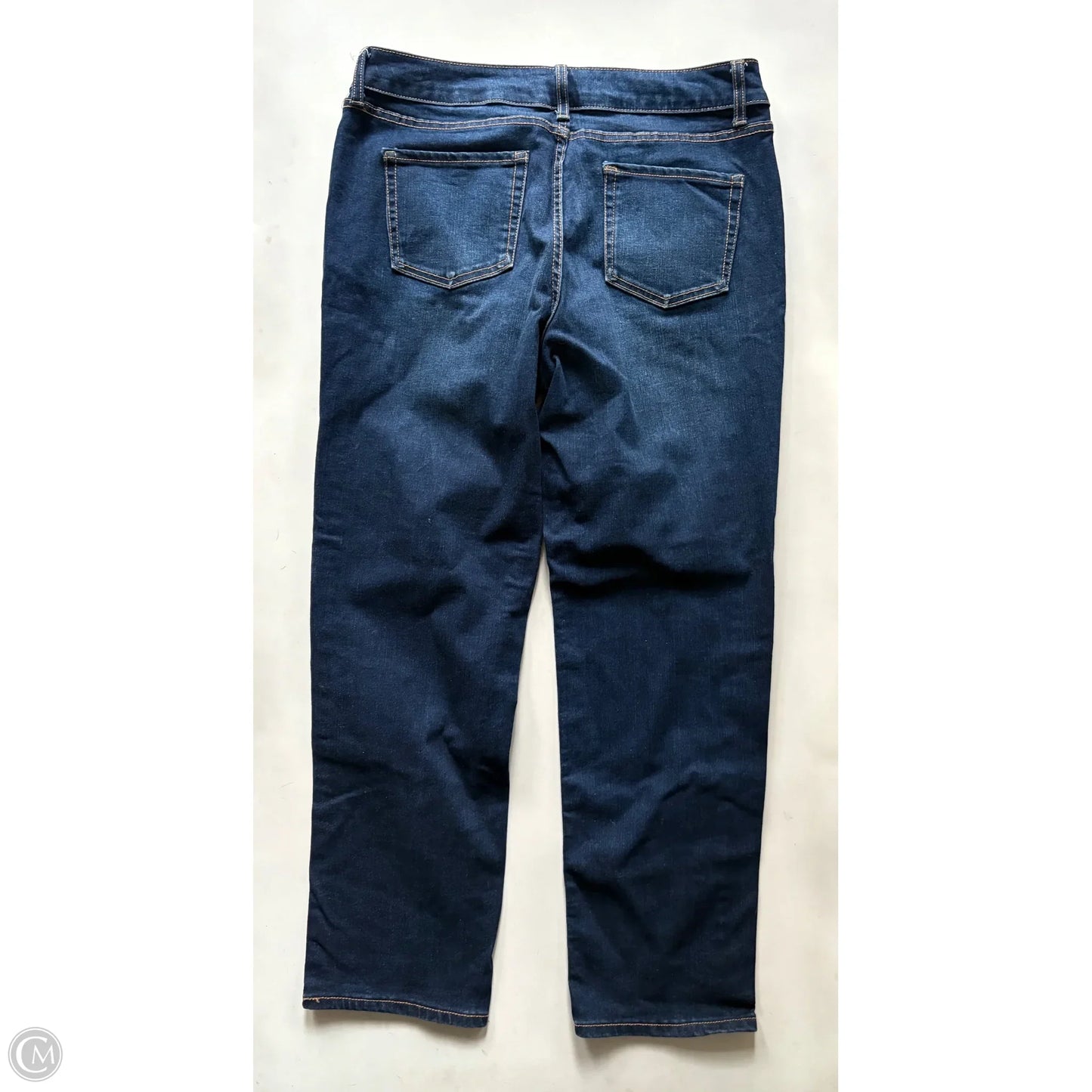 Jeans Straight By Time And Tru In Blue, Size: 14