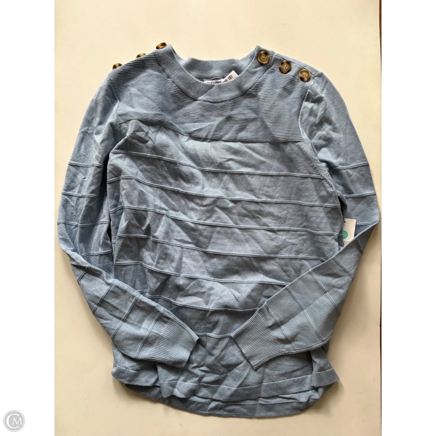 Sweater By Clover In Blue, Size: Xl