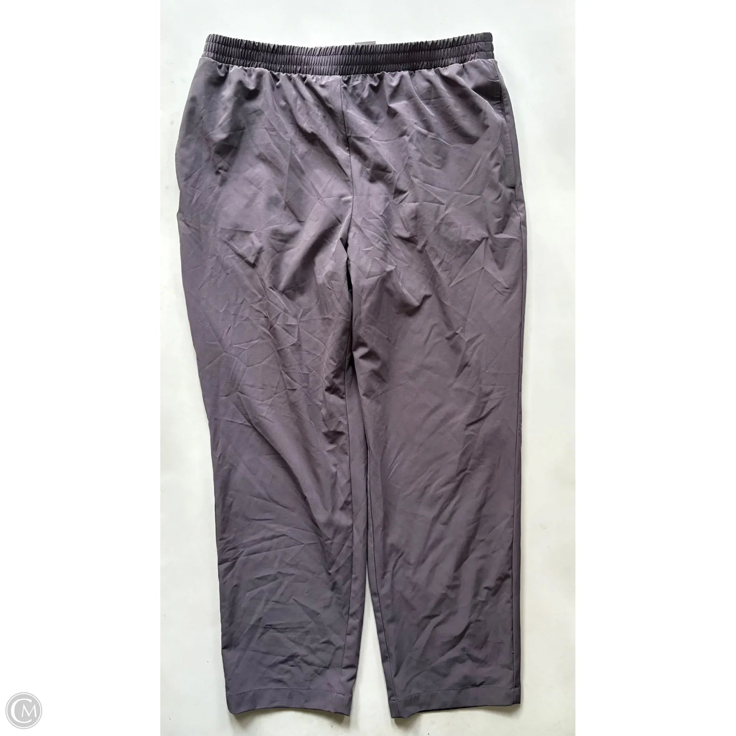 Athletic Pants By Simply Vera In Purple, Size: L