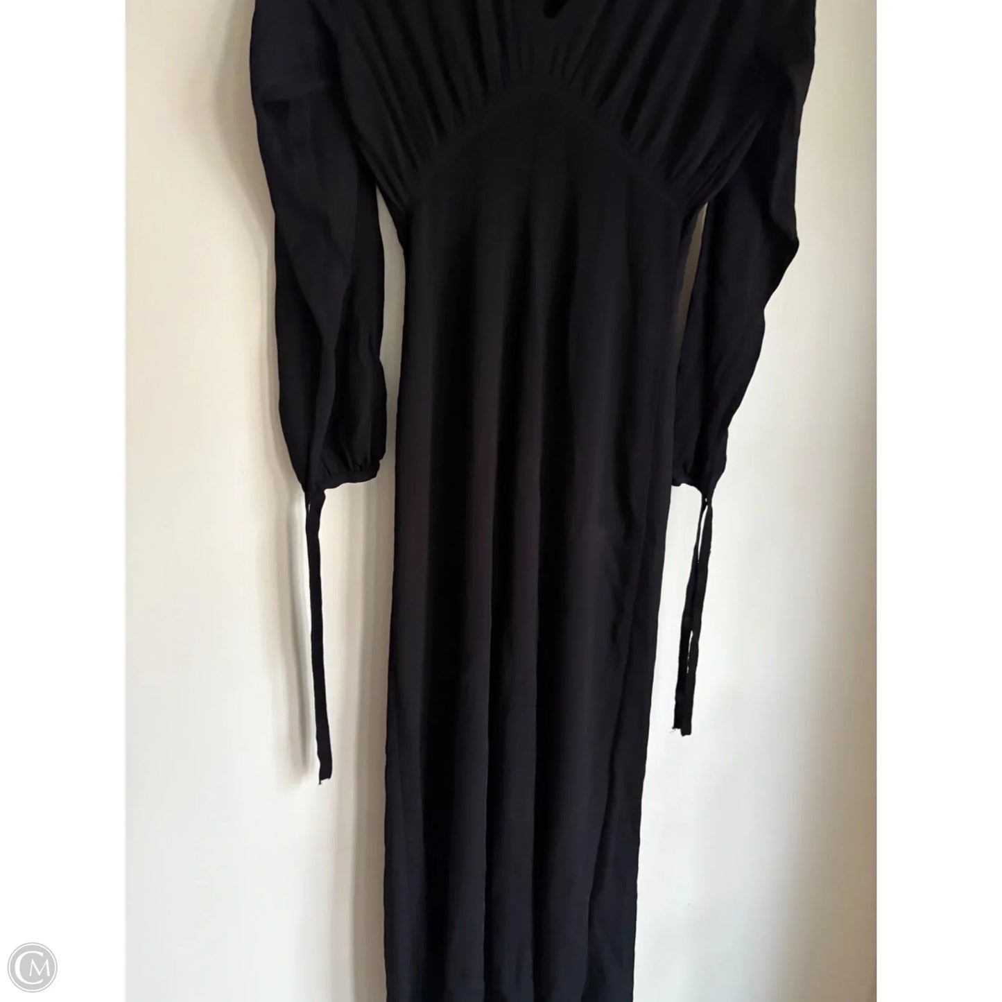 Dress Casual Maxi By Zara In Black, Size: S