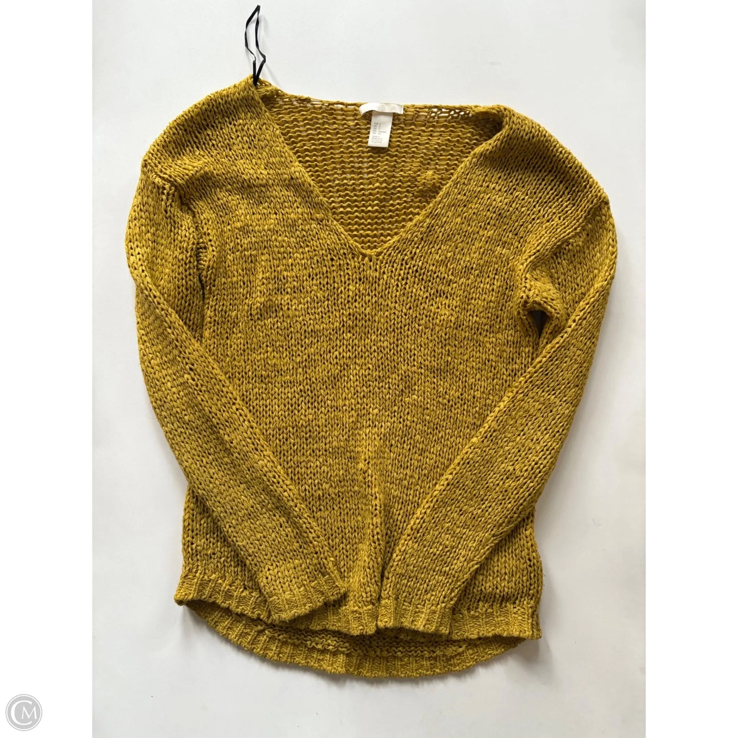 Sweater By H&m In Yellow, Size: S