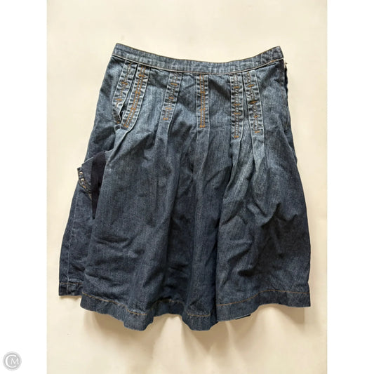 Skirt Midi By Mng In Blue, Size: Xs