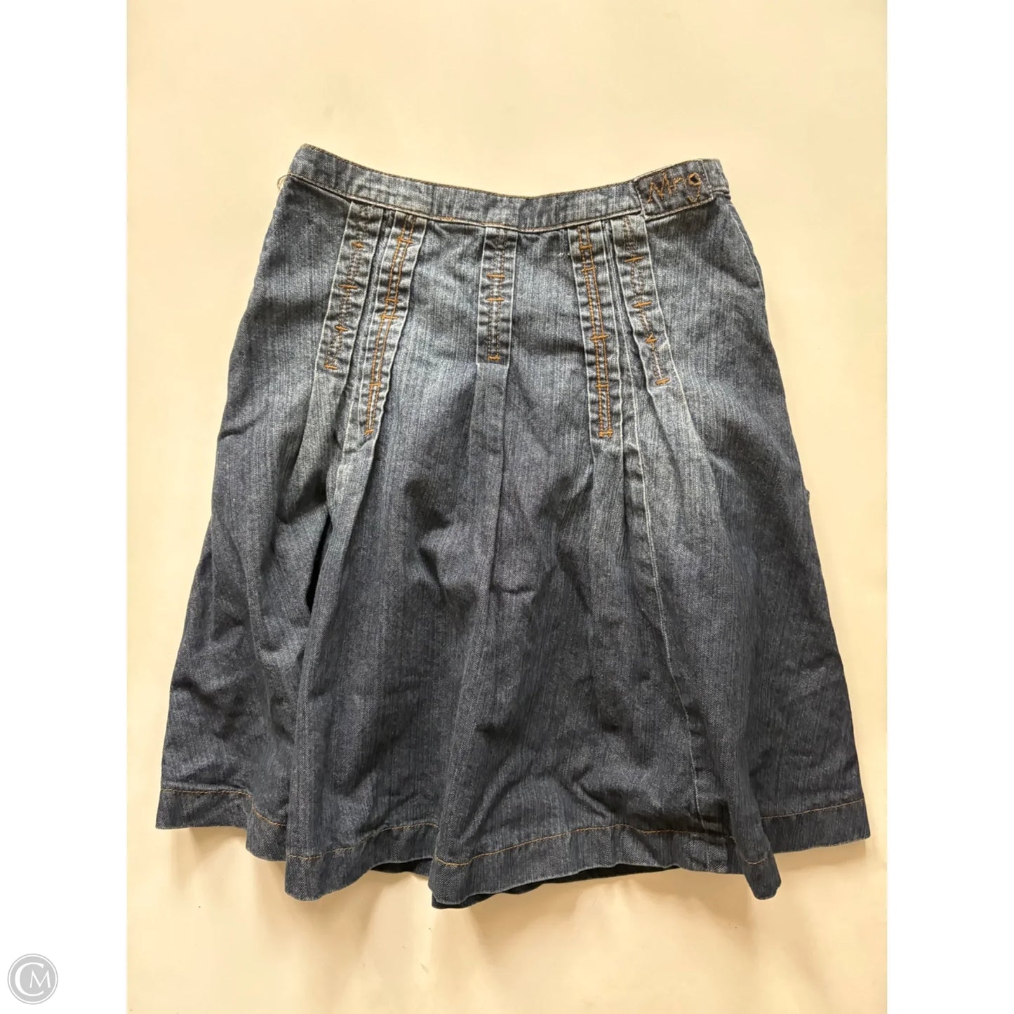 Skirt Midi By Mng In Blue, Size: Xs