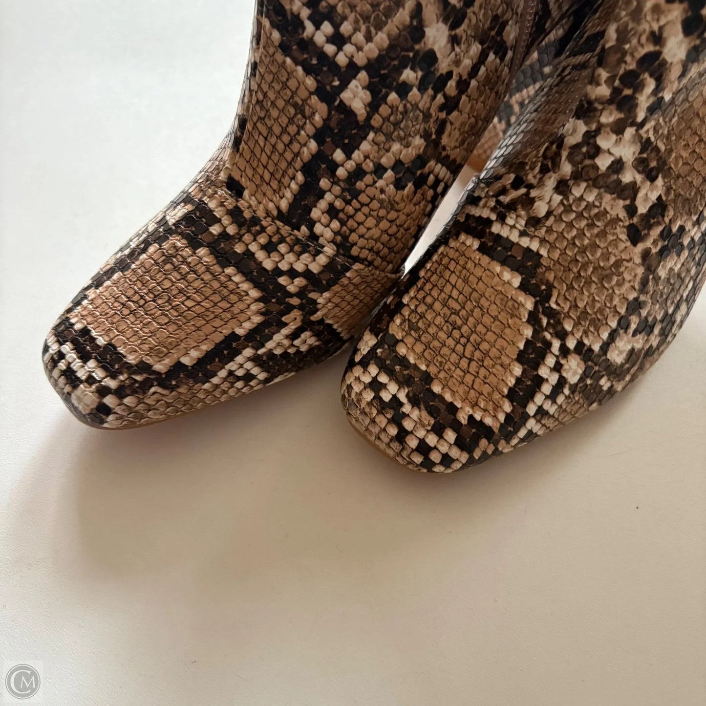 Boots Ankle Heels By Lulus In Animal Print, Size: 6