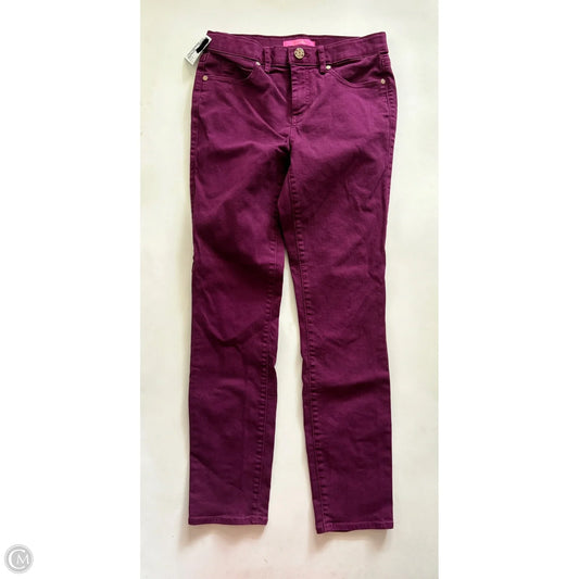 Jeans Designer By Lilly Pulitzer In Purple, Size: 4