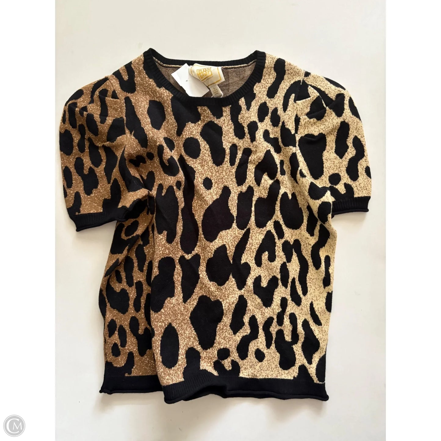 Sweater By Emily McCarthy In Animal Print, Size: S