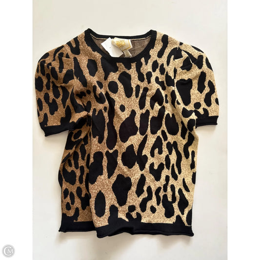 Sweater By Emily McCarthy In Animal Print, Size: S