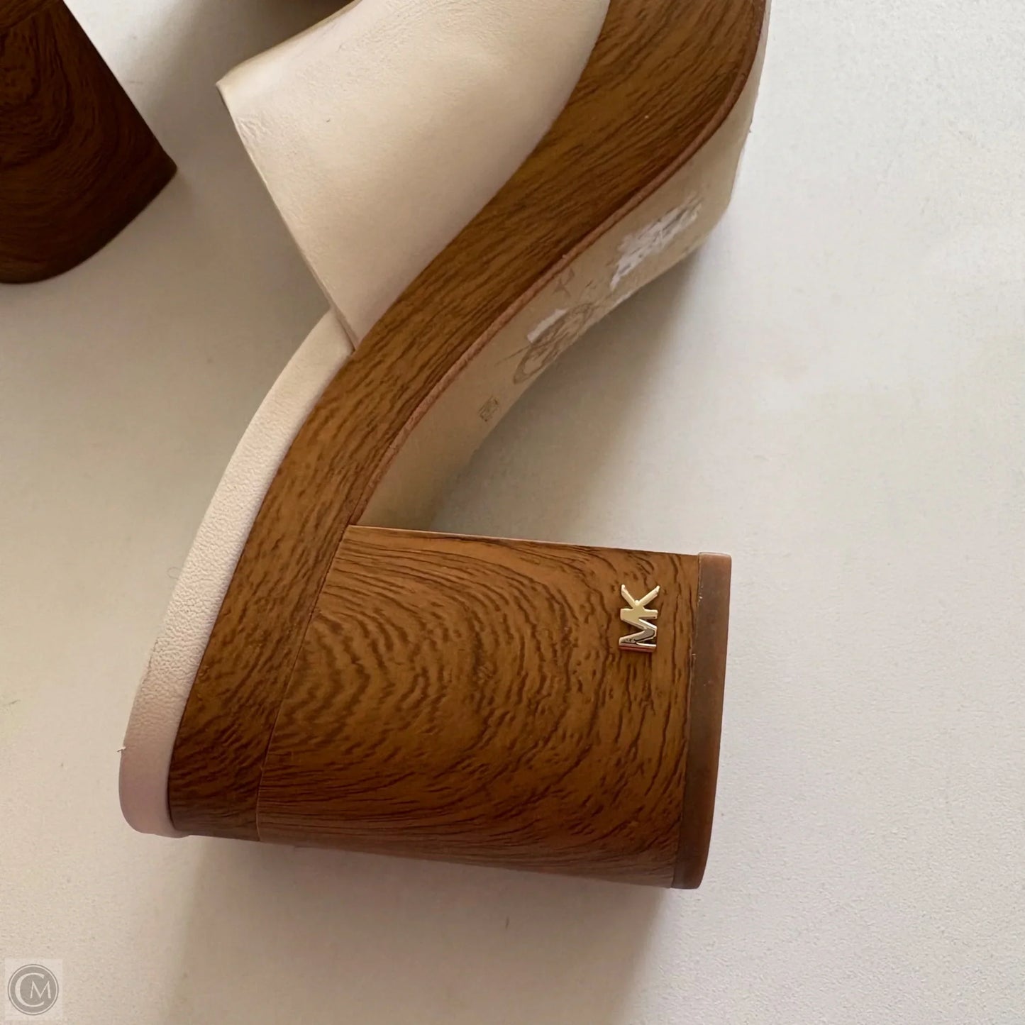 Shoes Designer By Michael Kors In Cream, Size: 7.5