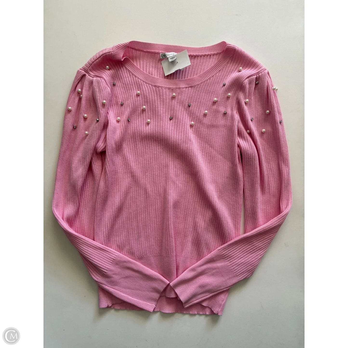 Sweater By Cato In Pink, Size: M