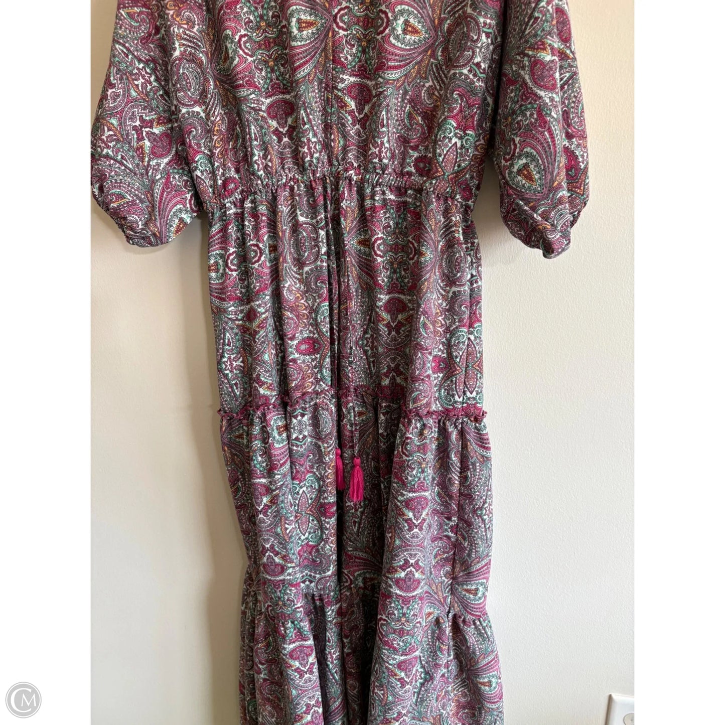 Dress Casual Maxi By Cato In Paisley Print, Size: L