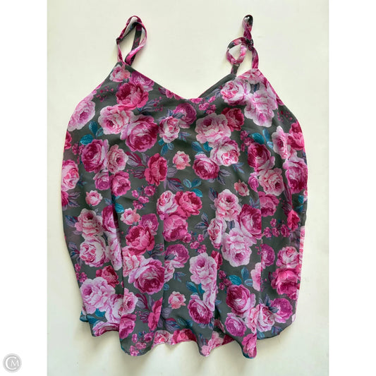Tank Top By Torrid In Floral Print, Size: 2x