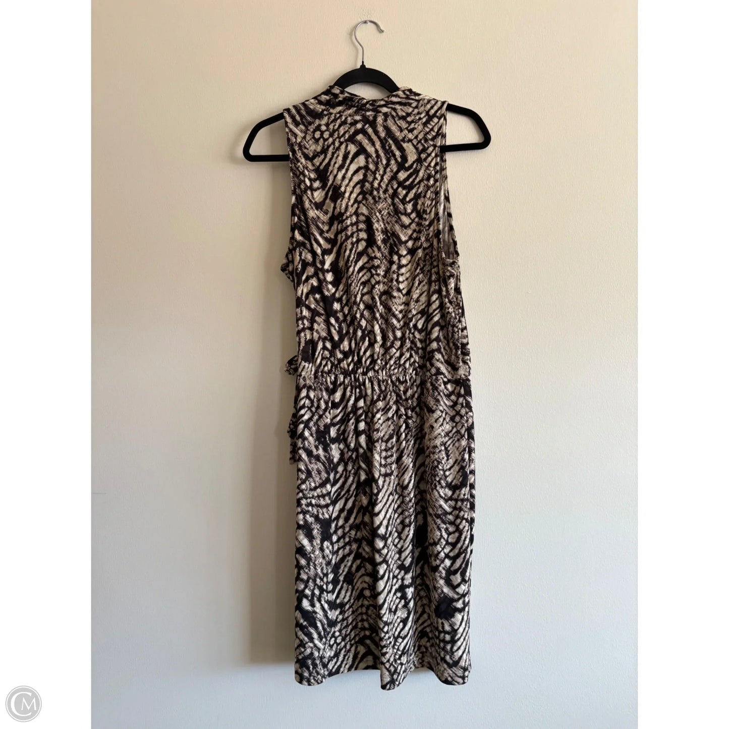 Dress Casual Midi By Jones New York In Brown, Size: L