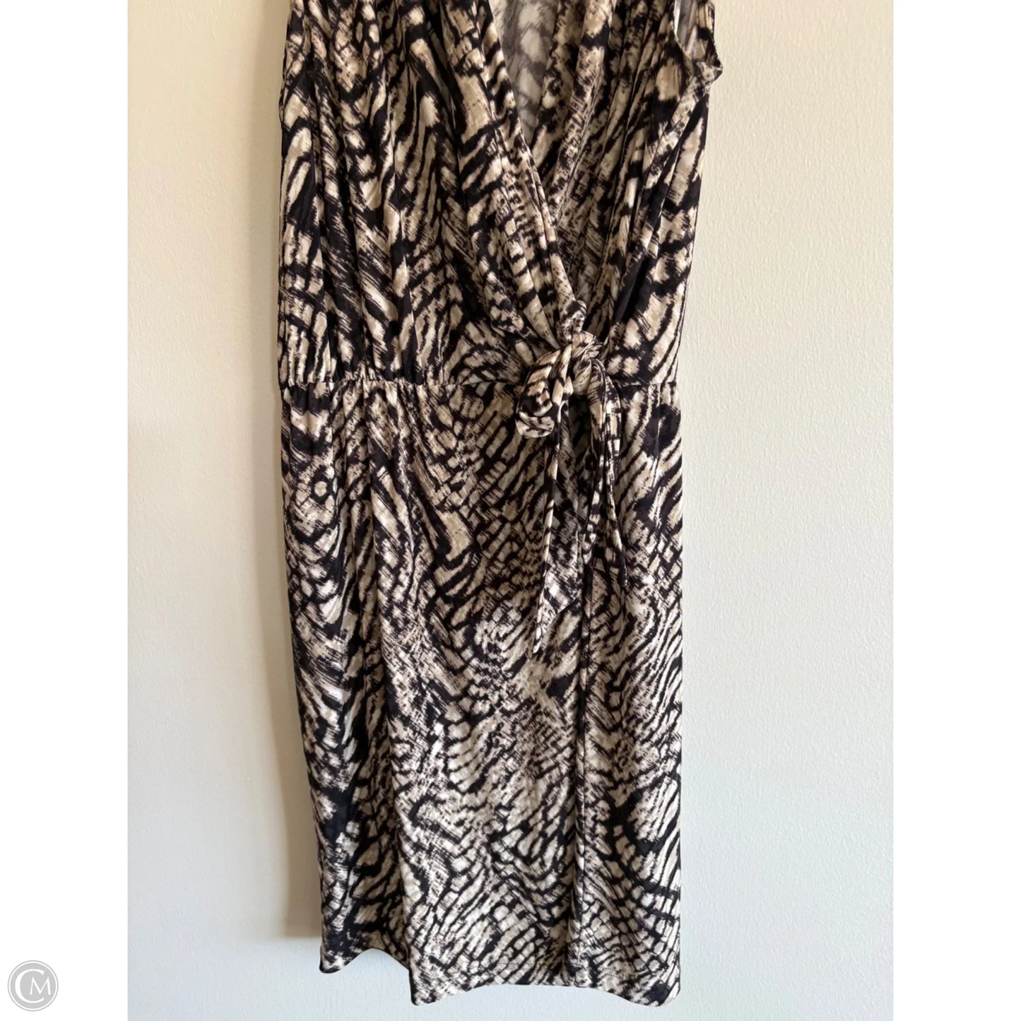 Dress Casual Midi By Jones New York In Brown, Size: L