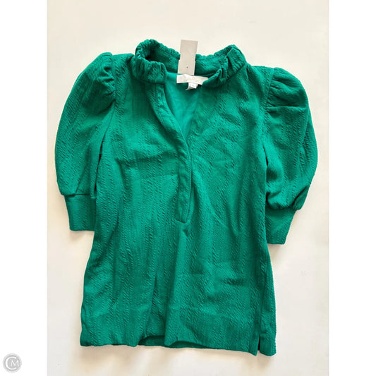 Top Short Sleeve Designer By Lilly Pulitzer In Green, Size: Xs