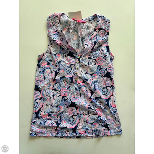 Tank Top Designer By Lilly Pulitzer In Multi-colored, Size: Xs