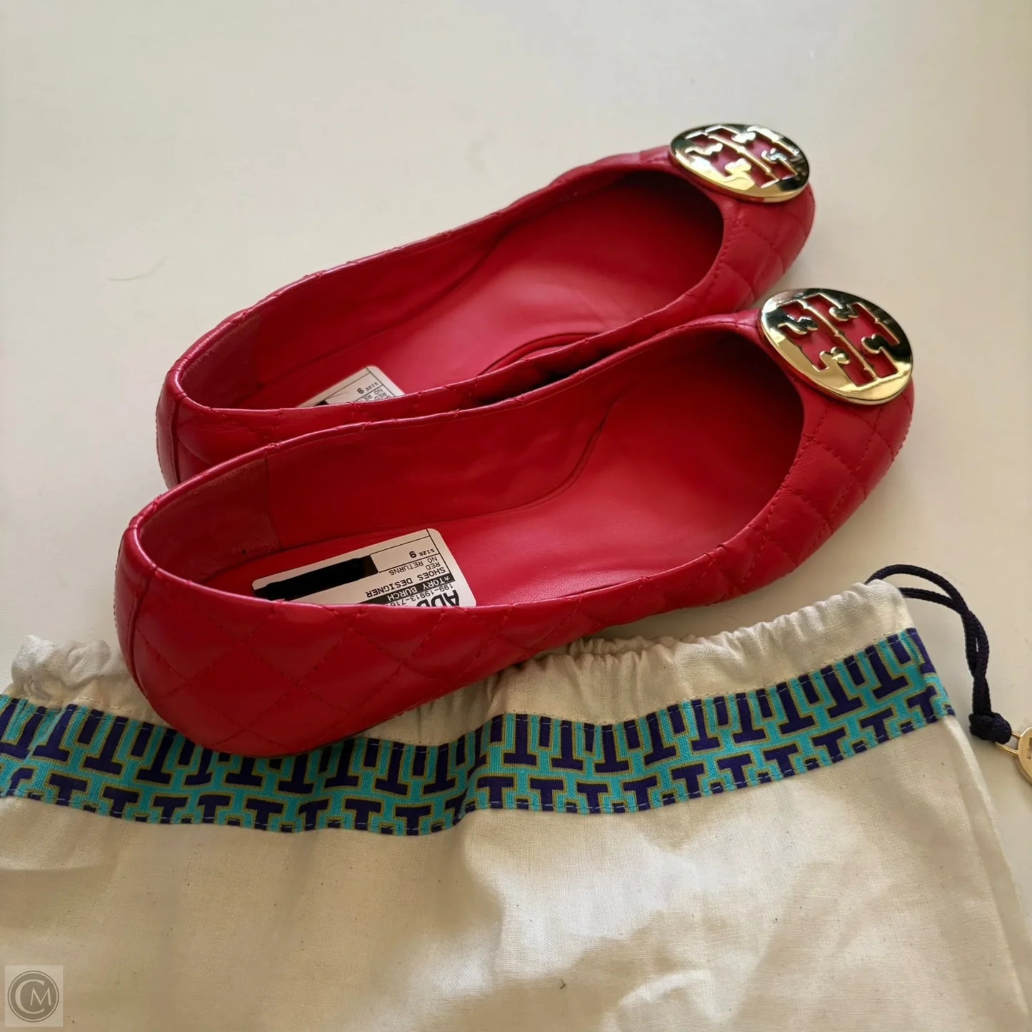 Shoes Designer By Tory Burch In Red, Size: 9