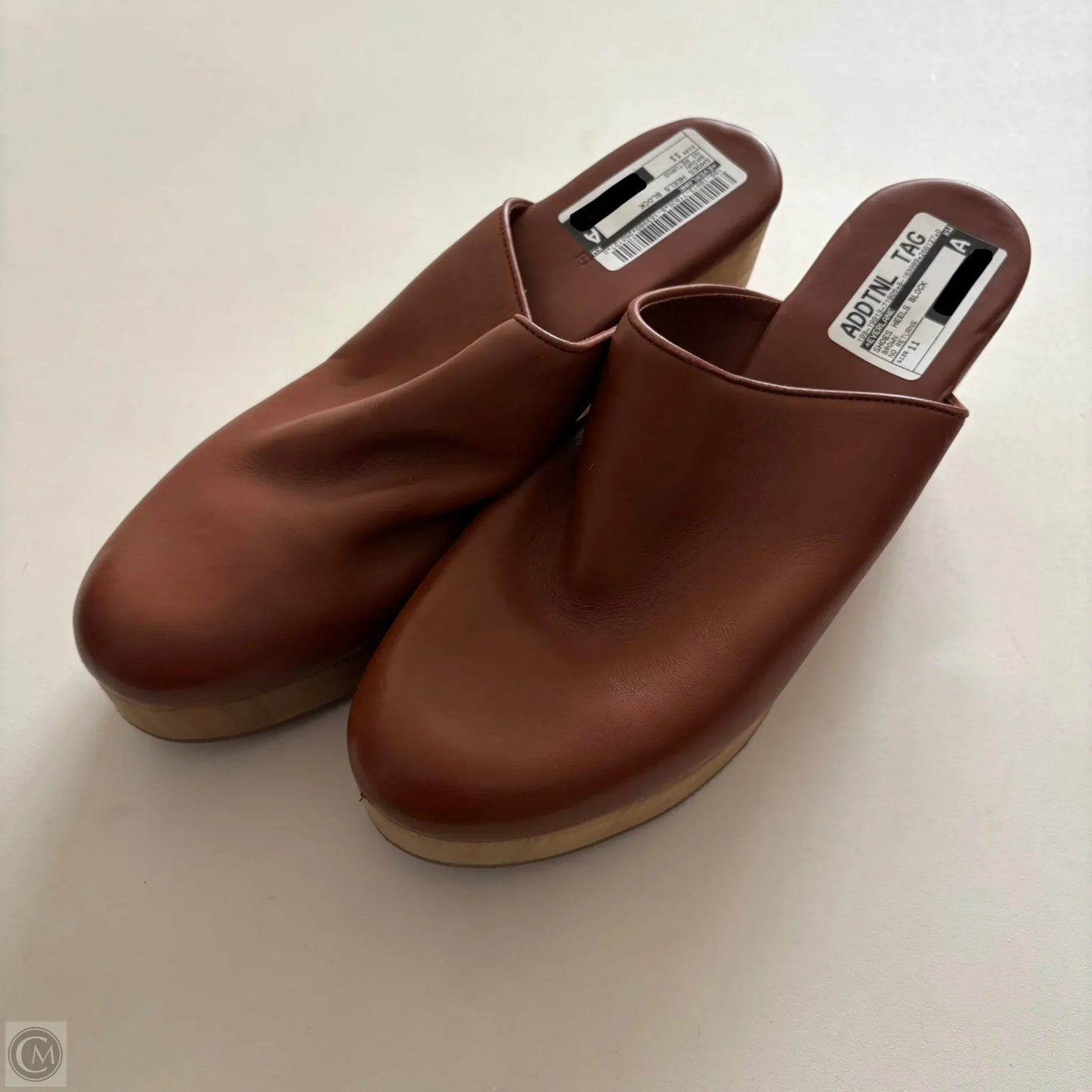 Shoes Heels Block By Everlane In Brown, Size: 11