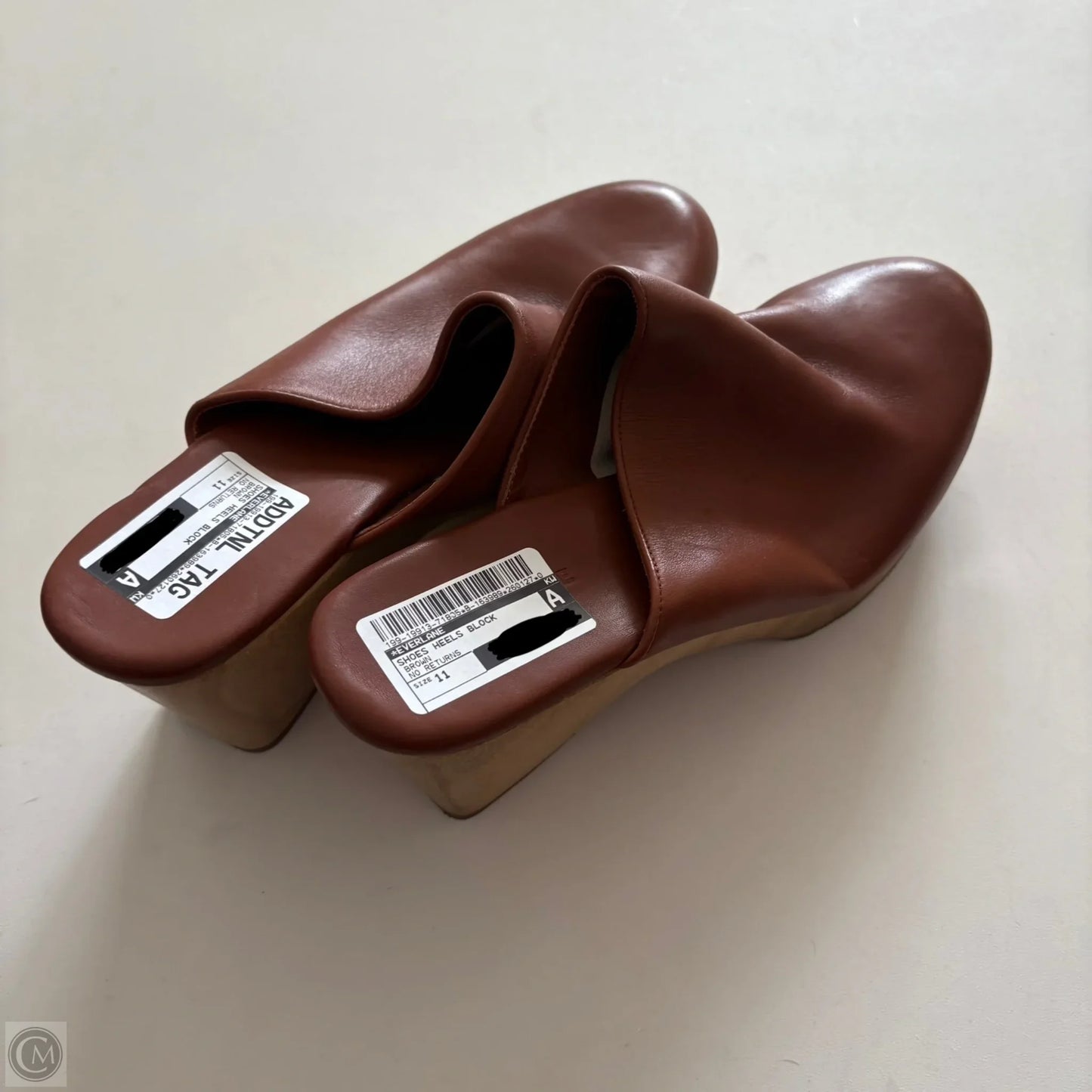 Shoes Heels Block By Everlane In Brown, Size: 11