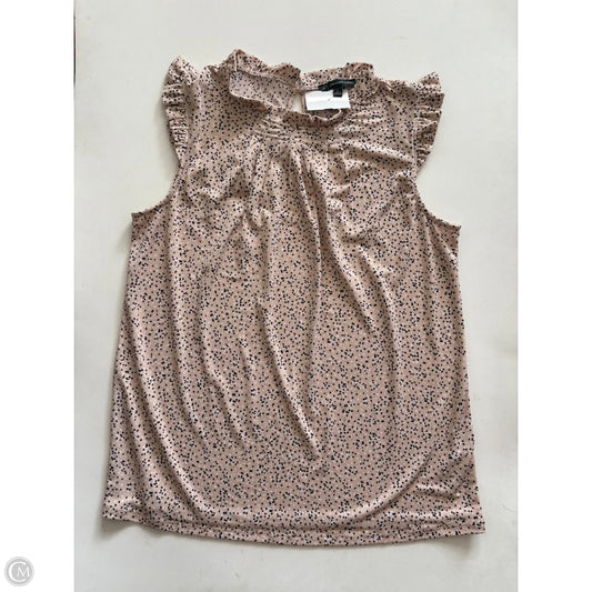 Top Sleeveless By Adrianna Papell In Cream, Size: M