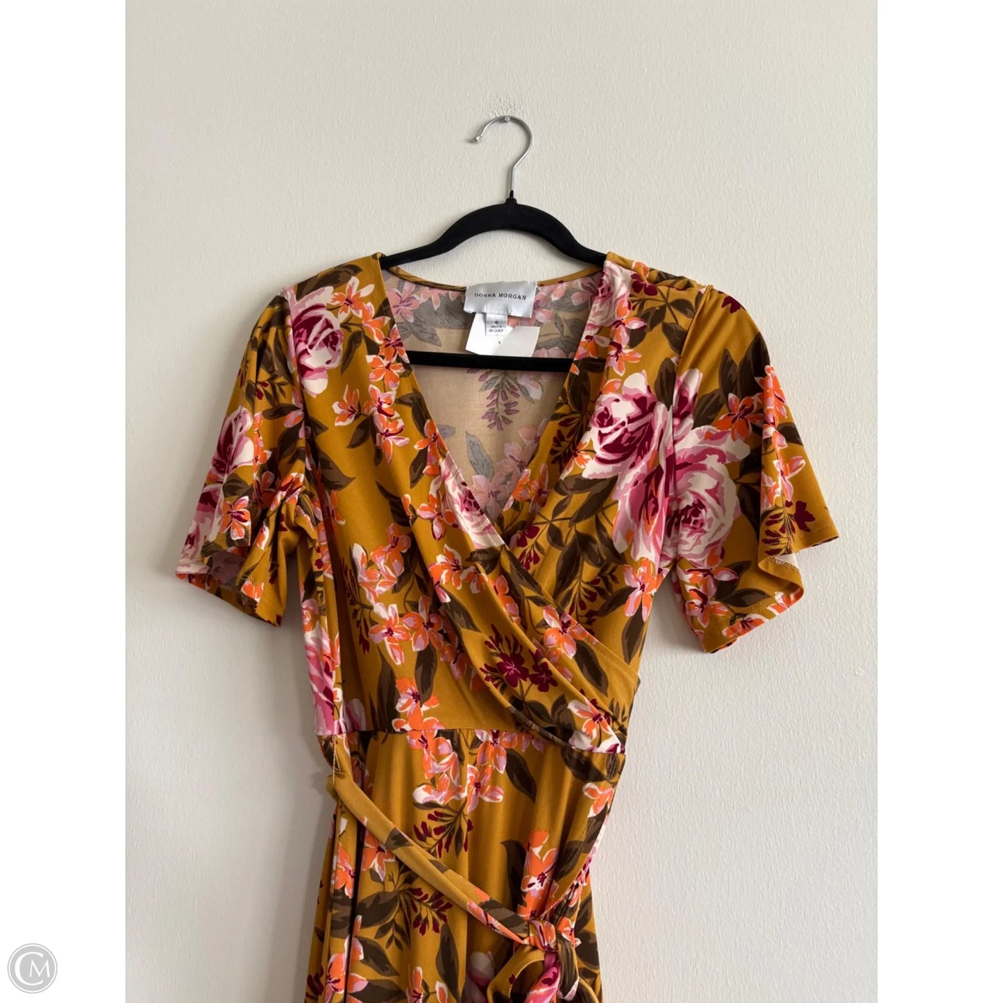 Dress Work By Donna Morgan In Floral Print, Size: S