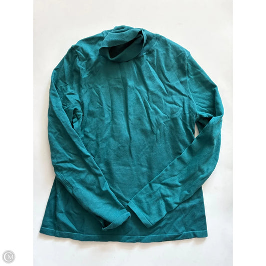 Sweater By Talbots In Green, Size: Xl