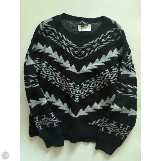 Sweater By Express In Black, Size: M