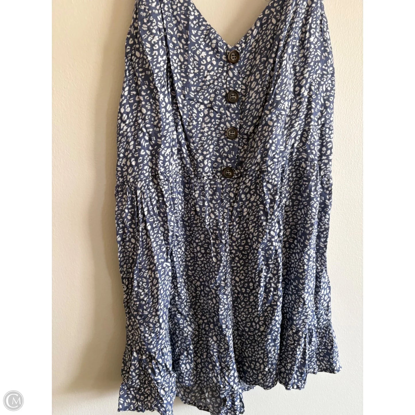 Romper By Geegee In Blue, Size: 1x