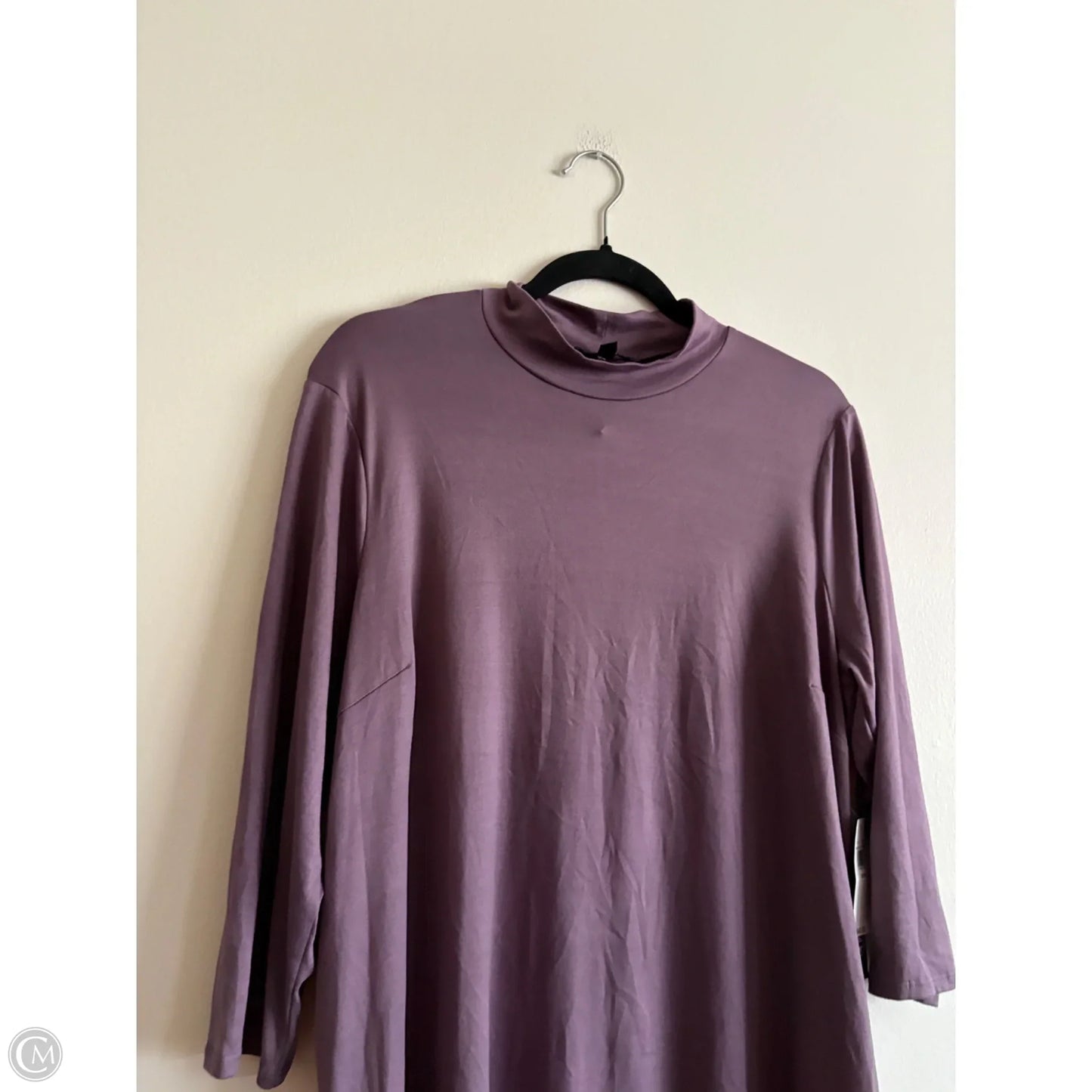 Dress Casual Midi By As U Wish In Purple, Size: Xl