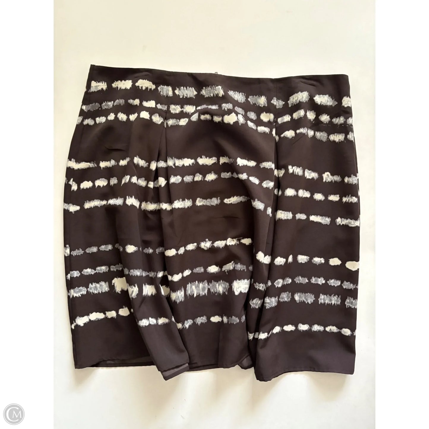 Skirt Midi By Simply Vera In Brown, Size: 14