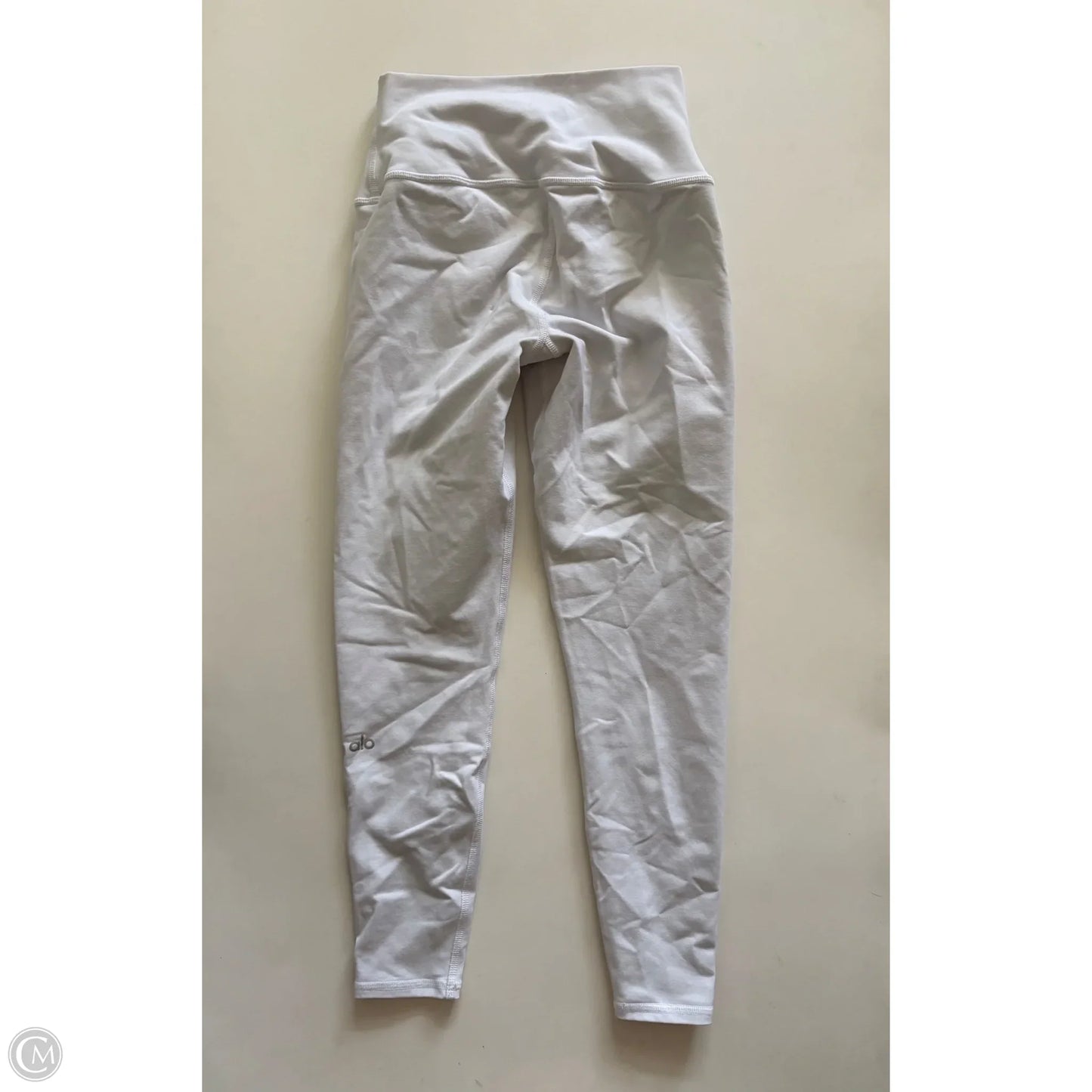 Athletic Leggings By Alo In White, Size: Xs