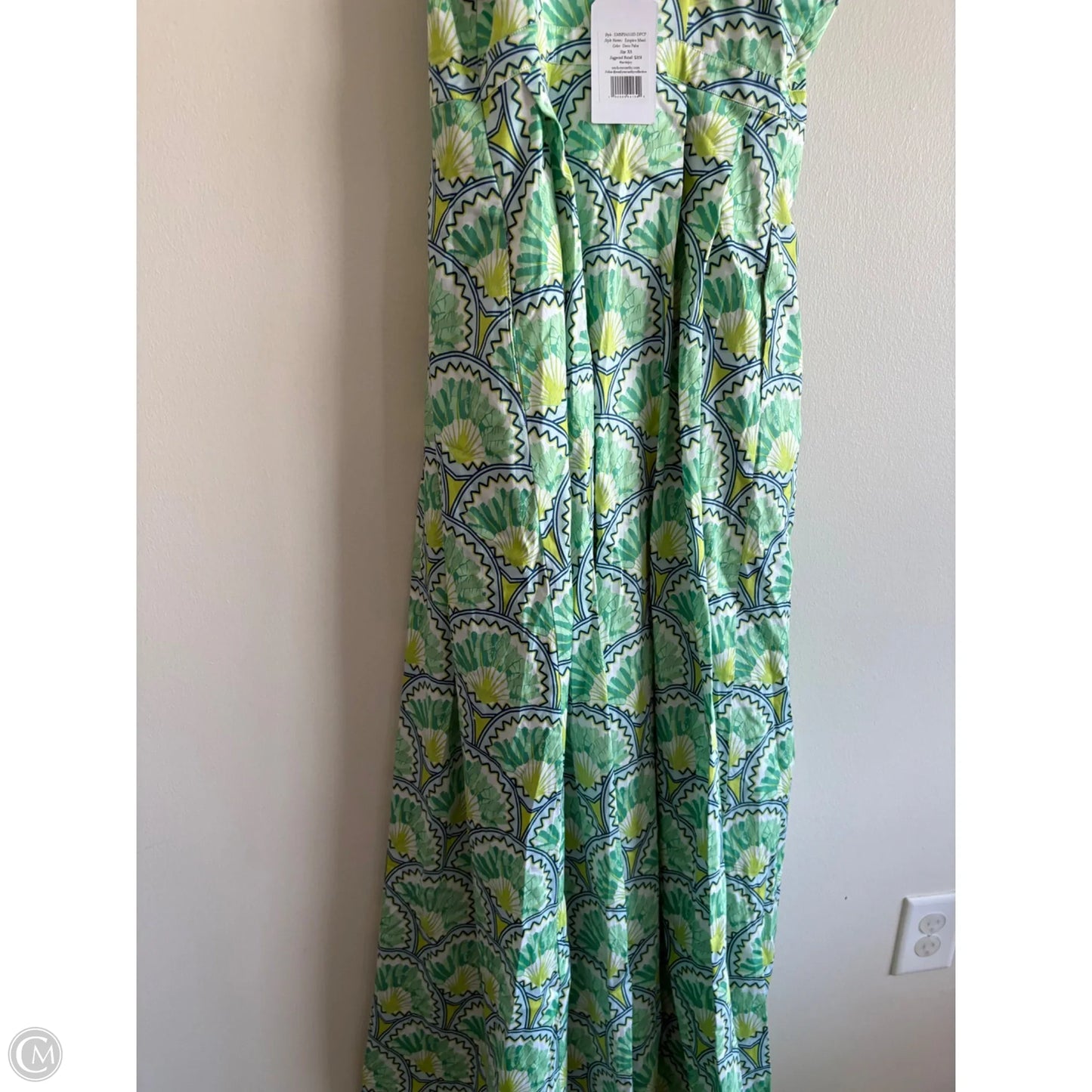 Dress Party Long By Emily Mcarthy In Green, Size: Xs