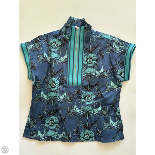 Top Short Sleeve By Emily Mcarthy In Purple, Size: Xxs