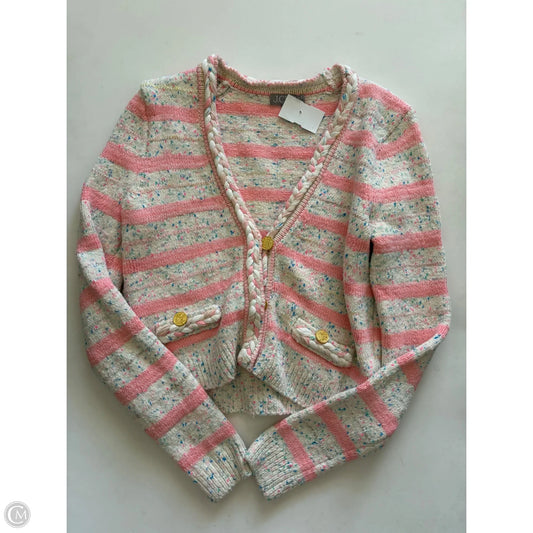 Sweater Cardigan By J. Crew In Multi-colored, Size: Xs