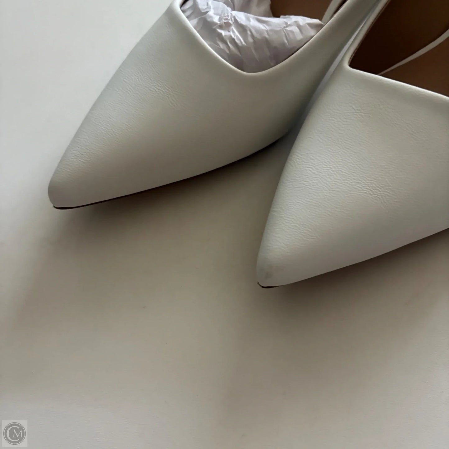 Shoes Heels Block By Journee In White, Size: 8.5